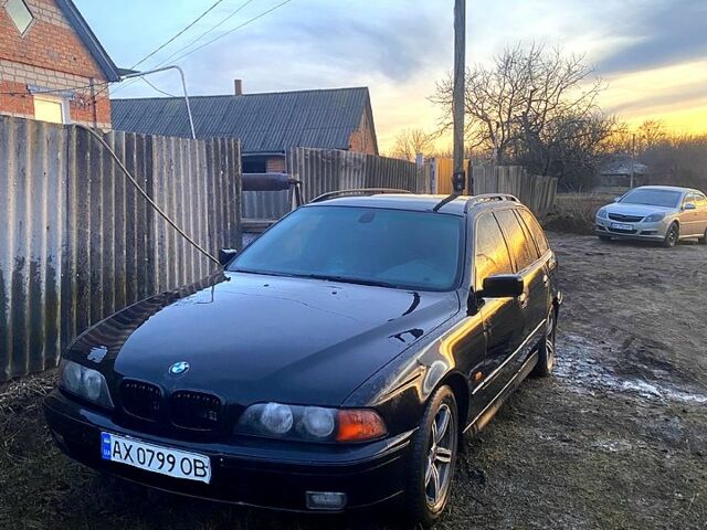 Черный БМВ 5 Серия, объемом двигателя 2.9 л и пробегом 482 тыс. км за 4500 $, фото 2 на Automoto.ua