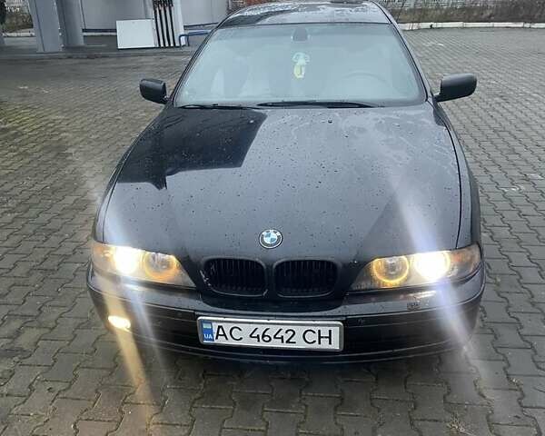 Черный БМВ 5 Серия, объемом двигателя 2.5 л и пробегом 380 тыс. км за 4499 $, фото 12 на Automoto.ua