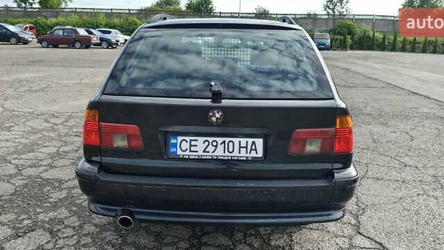 Чорний БМВ 5 Серія, об'ємом двигуна 2.93 л та пробігом 340 тис. км за 4800 $, фото 1 на Automoto.ua