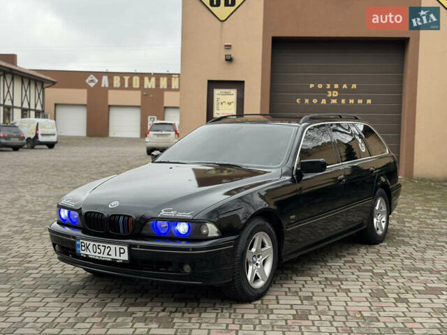 Чорний БМВ 5 Серія, об'ємом двигуна 2.5 л та пробігом 300 тис. км за 5000 $, фото 1 на Automoto.ua