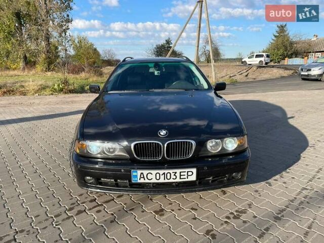 Черный БМВ 5 Серия, объемом двигателя 2.5 л и пробегом 314 тыс. км за 5500 $, фото 7 на Automoto.ua