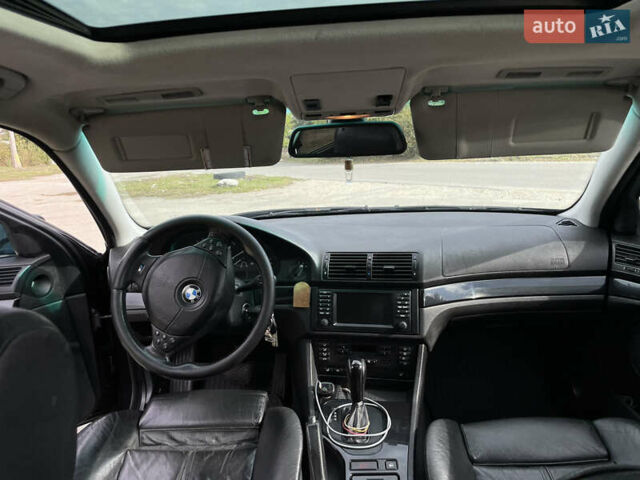 Черный БМВ 5 Серия, объемом двигателя 2.93 л и пробегом 347 тыс. км за 7000 $, фото 7 на Automoto.ua