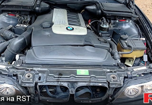 Черный БМВ 5 Серия, объемом двигателя 2.5 л и пробегом 463 тыс. км за 5600 $, фото 3 на Automoto.ua