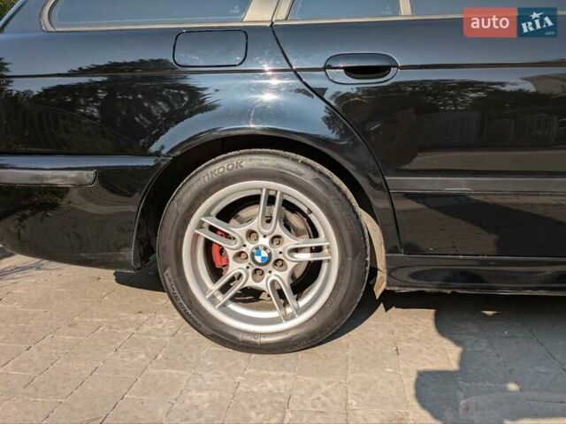 Чорний БМВ 5 Серія, об'ємом двигуна 3 л та пробігом 367 тис. км за 6800 $, фото 12 на Automoto.ua