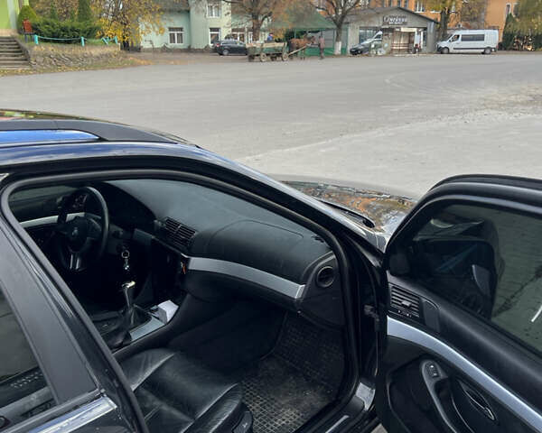 Черный БМВ 5 Серия, объемом двигателя 2.5 л и пробегом 327 тыс. км за 4700 $, фото 8 на Automoto.ua