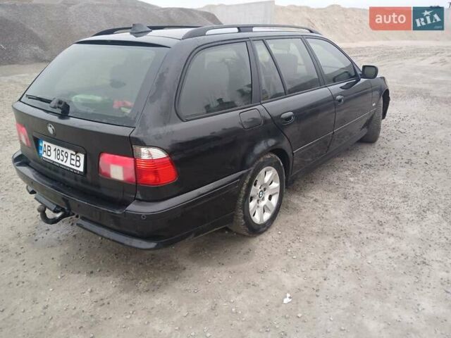 Черный БМВ 5 Серия, объемом двигателя 2.93 л и пробегом 370 тыс. км за 5200 $, фото 4 на Automoto.ua