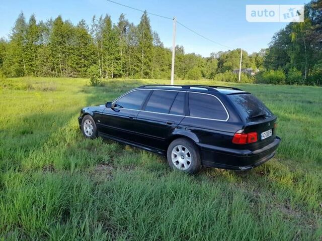 Черный БМВ 5 Серия, объемом двигателя 2.5 л и пробегом 408 тыс. км за 5300 $, фото 7 на Automoto.ua