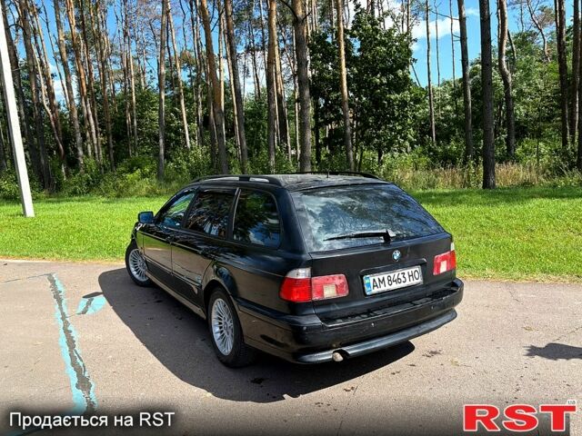 Черный БМВ 5 Серия, объемом двигателя 2.5 л и пробегом 387 тыс. км за 4000 $, фото 3 на Automoto.ua