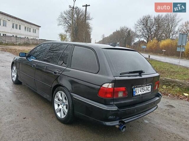 Черный БМВ 5 Серия, объемом двигателя 2.5 л и пробегом 400 тыс. км за 4400 $, фото 2 на Automoto.ua