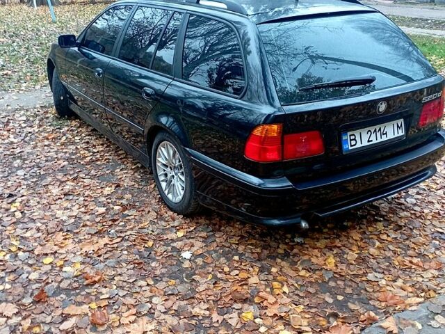 Черный БМВ 5 Серия, объемом двигателя 2 л и пробегом 374 тыс. км за 5000 $, фото 4 на Automoto.ua