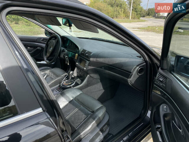 Черный БМВ 5 Серия, объемом двигателя 2.93 л и пробегом 347 тыс. км за 7000 $, фото 6 на Automoto.ua