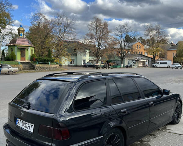 Черный БМВ 5 Серия, объемом двигателя 2.5 л и пробегом 327 тыс. км за 4700 $, фото 6 на Automoto.ua