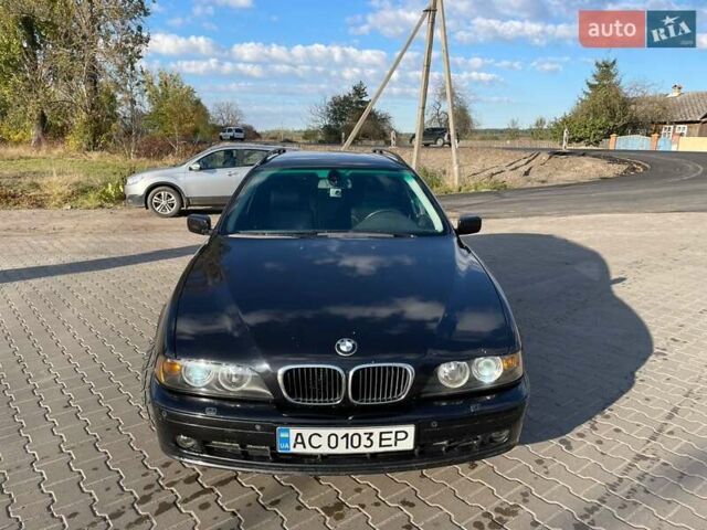 Черный БМВ 5 Серия, объемом двигателя 2.5 л и пробегом 314 тыс. км за 5500 $, фото 6 на Automoto.ua