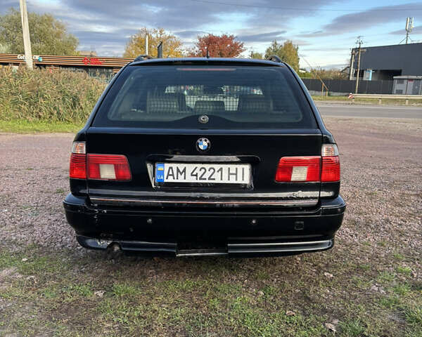 Чорний БМВ 5 Серія, об'ємом двигуна 2.93 л та пробігом 343 тис. км за 4500 $, фото 9 на Automoto.ua