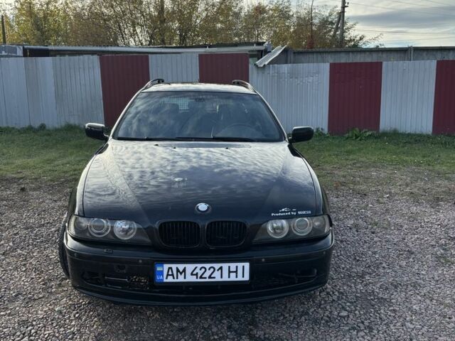 Чорний БМВ 5 Серія, об'ємом двигуна 2.9 л та пробігом 343 тис. км за 4500 $, фото 1 на Automoto.ua