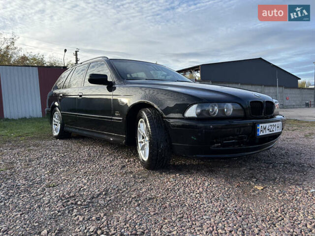 Чорний БМВ 5 Серія, об'ємом двигуна 2.93 л та пробігом 343 тис. км за 4500 $, фото 4 на Automoto.ua