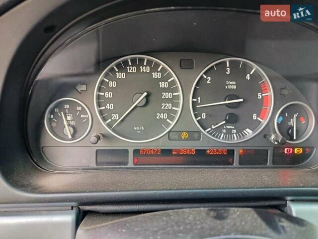 Чорний БМВ 5 Серія, об'ємом двигуна 2.93 л та пробігом 670 тис. км за 3500 $, фото 6 на Automoto.ua