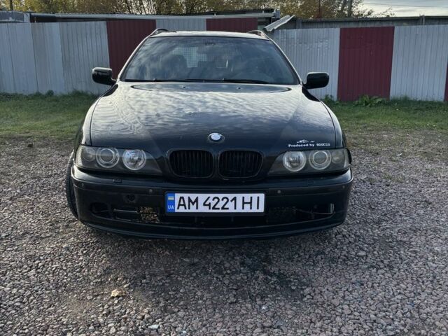 Чорний БМВ 5 Серія, об'ємом двигуна 2.9 л та пробігом 343 тис. км за 4500 $, фото 2 на Automoto.ua