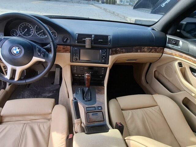 Черный БМВ 5 Серия, объемом двигателя 2.9 л и пробегом 426 тыс. км за 5999 $, фото 4 на Automoto.ua