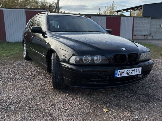 Чорний БМВ 5 Серія, об'ємом двигуна 2.9 л та пробігом 343 тис. км за 4500 $, фото 3 на Automoto.ua