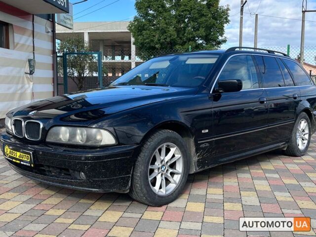 Черный БМВ 5 Серия, объемом двигателя 2 л и пробегом 213 тыс. км за 5250 $, фото 2 на Automoto.ua