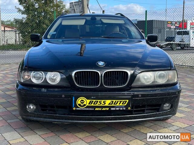 Черный БМВ 5 Серия, объемом двигателя 2 л и пробегом 213 тыс. км за 5250 $, фото 1 на Automoto.ua