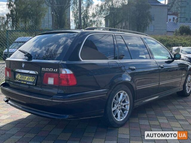Черный БМВ 5 Серия, объемом двигателя 2 л и пробегом 213 тыс. км за 5250 $, фото 6 на Automoto.ua