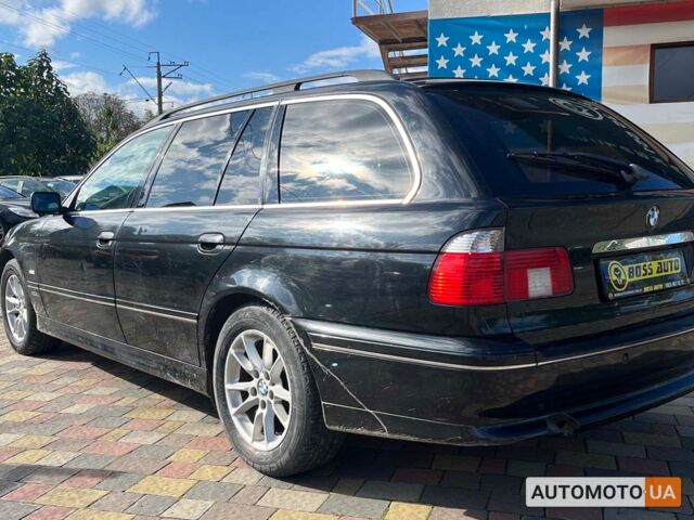 Черный БМВ 5 Серия, объемом двигателя 2 л и пробегом 213 тыс. км за 5250 $, фото 4 на Automoto.ua