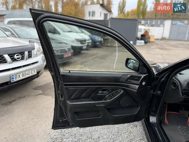 Чорний БМВ 5 Серія, об'ємом двигуна 2.5 л та пробігом 350 тис. км за 5200 $, фото 61 на Automoto.ua