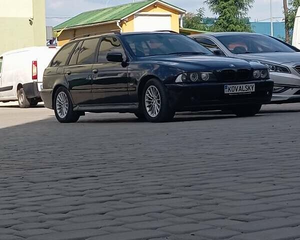 Черный БМВ 5 Серия, объемом двигателя 2.5 л и пробегом 510 тыс. км за 4999 $, фото 2 на Automoto.ua