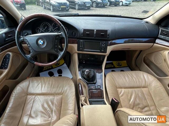 Черный БМВ 5 Серия, объемом двигателя 2 л и пробегом 213 тыс. км за 5250 $, фото 20 на Automoto.ua