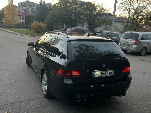 Черный БМВ 5 Серия, объемом двигателя 3 л и пробегом 340 тыс. км за 8200 $, фото 2 на Automoto.ua