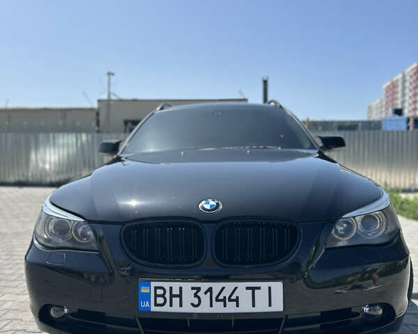 Черный БМВ 5 Серия, объемом двигателя 2.99 л и пробегом 417 тыс. км за 8300 $, фото 1 на Automoto.ua