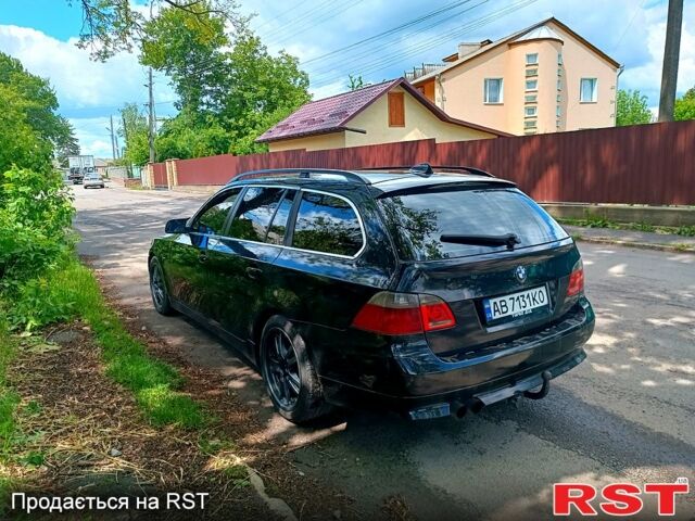 Черный БМВ 5 Серия, объемом двигателя 2.5 л и пробегом 320 тыс. км за 6800 $, фото 2 на Automoto.ua