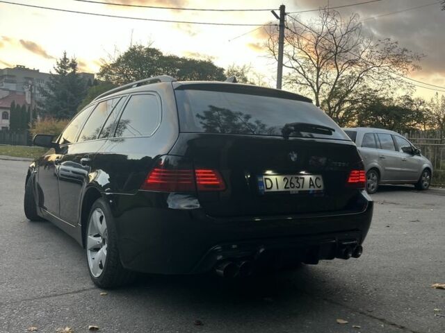 Черный БМВ 5 Серия, объемом двигателя 3 л и пробегом 340 тыс. км за 8200 $, фото 3 на Automoto.ua