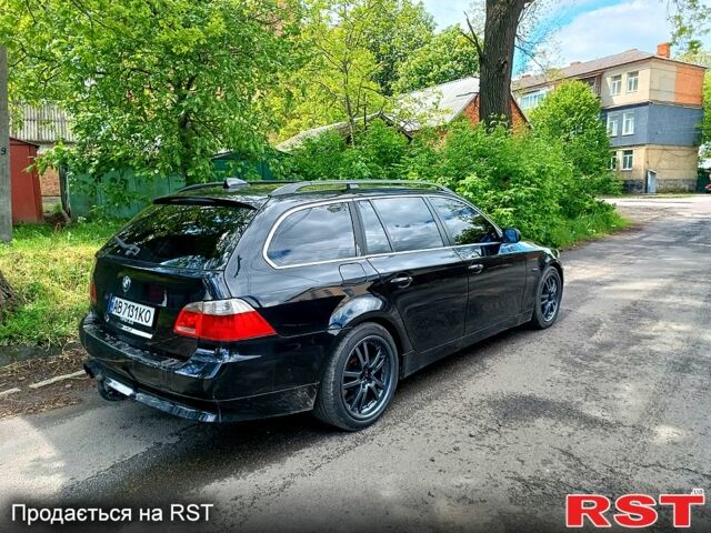 Черный БМВ 5 Серия, объемом двигателя 2.5 л и пробегом 320 тыс. км за 6800 $, фото 1 на Automoto.ua