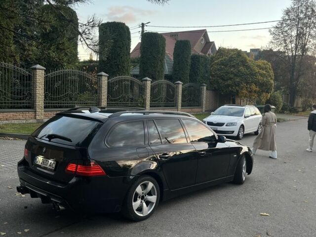 Черный БМВ 5 Серия, объемом двигателя 3 л и пробегом 340 тыс. км за 8200 $, фото 4 на Automoto.ua