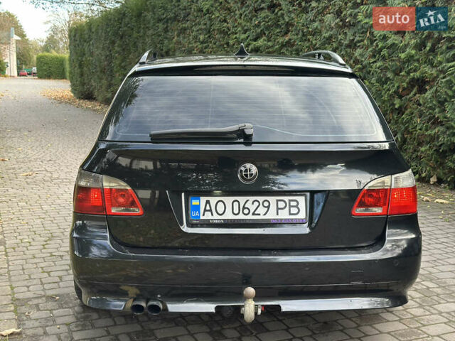 Черный БМВ 5 Серия, объемом двигателя 3 л и пробегом 400 тыс. км за 7400 $, фото 11 на Automoto.ua