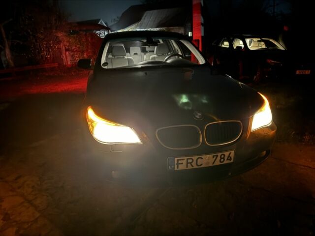 Черный БМВ 5 Серия, объемом двигателя 2.5 л и пробегом 300 тыс. км за 4200 $, фото 2 на Automoto.ua