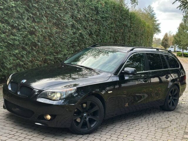 Черный БМВ 5 Серия, объемом двигателя 3 л и пробегом 399 тыс. км за 6850 $, фото 8 на Automoto.ua