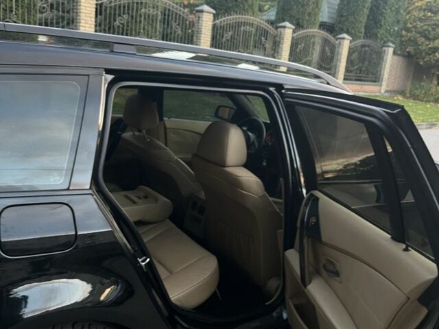 Черный БМВ 5 Серия, объемом двигателя 3 л и пробегом 340 тыс. км за 8200 $, фото 15 на Automoto.ua