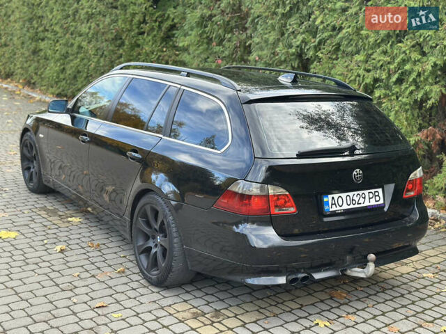 Черный БМВ 5 Серия, объемом двигателя 3 л и пробегом 400 тыс. км за 7400 $, фото 16 на Automoto.ua