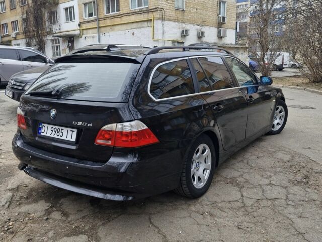 Черный БМВ 5 Серия, объемом двигателя 3 л и пробегом 380 тыс. км за 6500 $, фото 3 на Automoto.ua