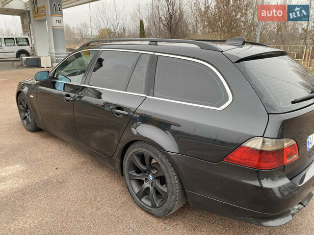 Чорний БМВ 5 Серія, об'ємом двигуна 3 л та пробігом 404 тис. км за 8000 $, фото 2 на Automoto.ua