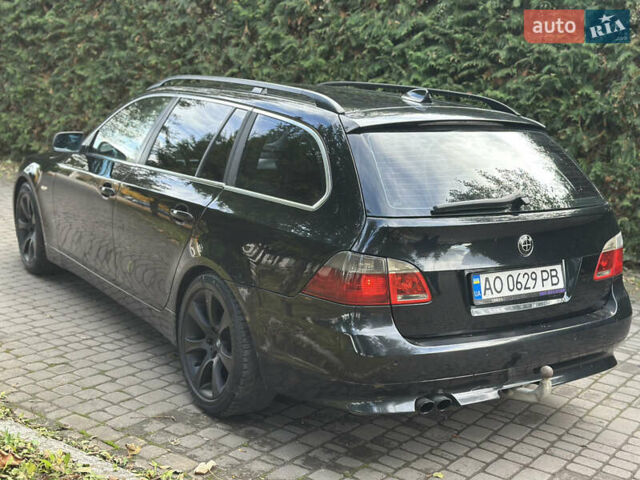 Черный БМВ 5 Серия, объемом двигателя 3 л и пробегом 400 тыс. км за 7400 $, фото 14 на Automoto.ua