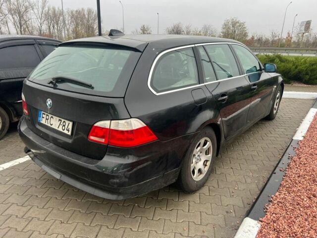 Черный БМВ 5 Серия, объемом двигателя 2.5 л и пробегом 300 тыс. км за 4200 $, фото 3 на Automoto.ua