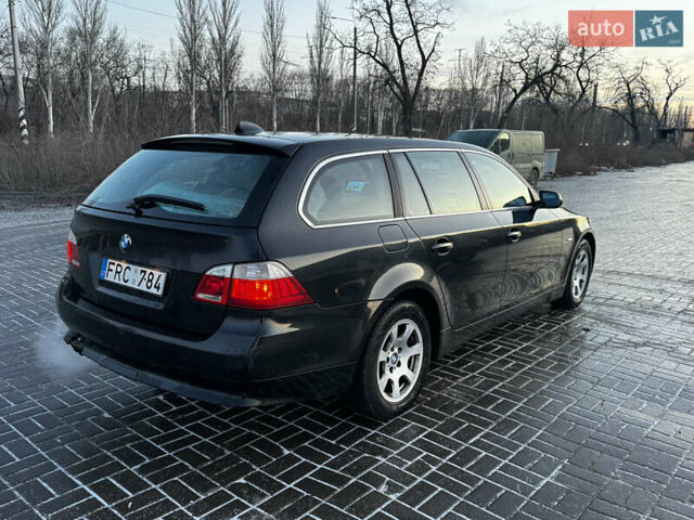 Черный БМВ 5 Серия, объемом двигателя 2.5 л и пробегом 392 тыс. км за 4300 $, фото 3 на Automoto.ua