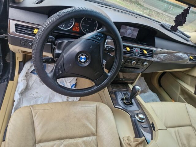 Черный БМВ 5 Серия, объемом двигателя 3 л и пробегом 380 тыс. км за 6500 $, фото 12 на Automoto.ua