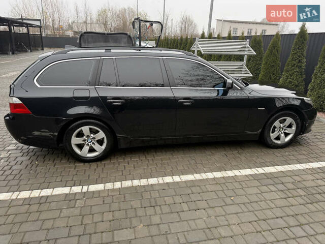Черный БМВ 5 Серия, объемом двигателя 2.99 л и пробегом 330 тыс. км за 9100 $, фото 6 на Automoto.ua