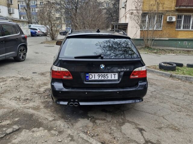 Черный БМВ 5 Серия, объемом двигателя 3 л и пробегом 380 тыс. км за 6500 $, фото 4 на Automoto.ua
